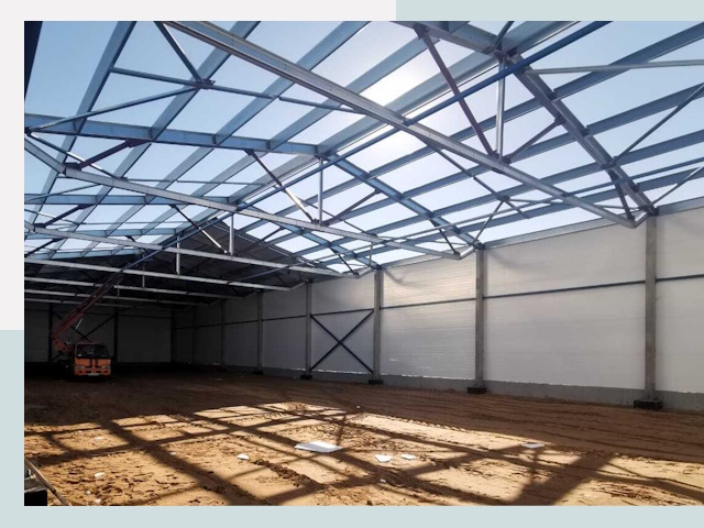 Строительство сенохранилищ в Пскове