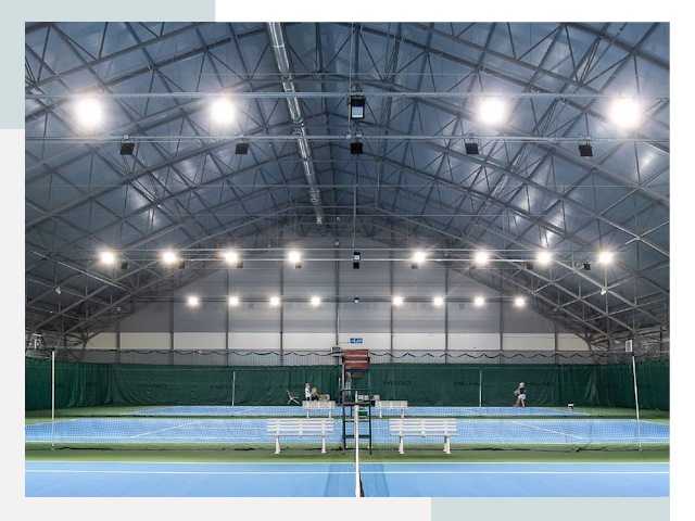 Строительство теннисных кортов в Псков от 609 руб.