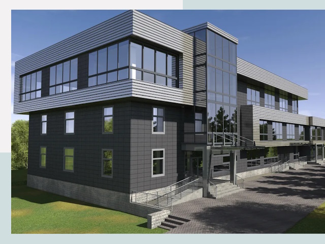 Административные здания в Пскове