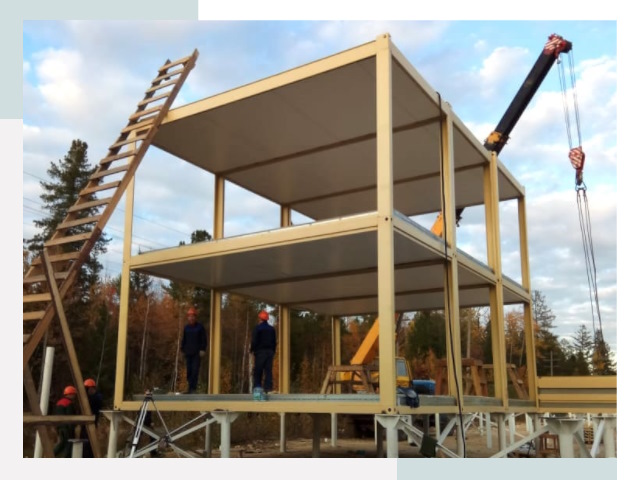 Строительство модульных здания Псков