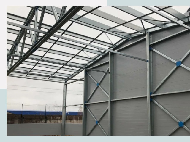 Каркасные ангары от СтальСтрой-Пск по цене от 609 руб.