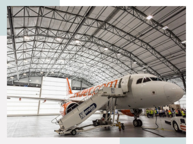 Авиационные ангары в Пскове