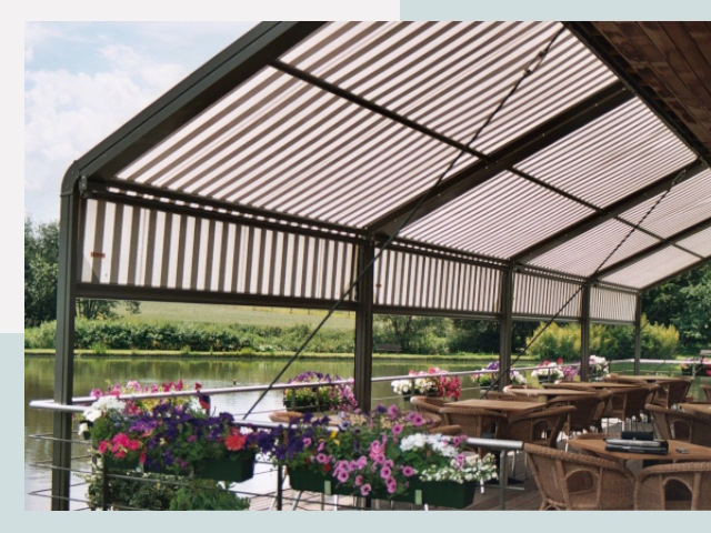 Элегантные навесы для кафе от 609 руб в Псков