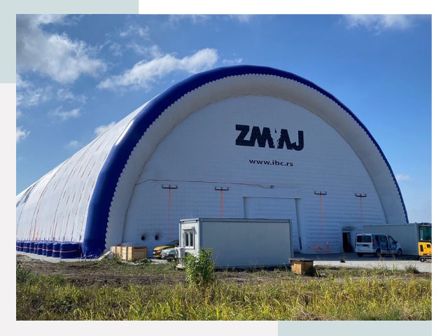 Брендирование ангаров в Пскове