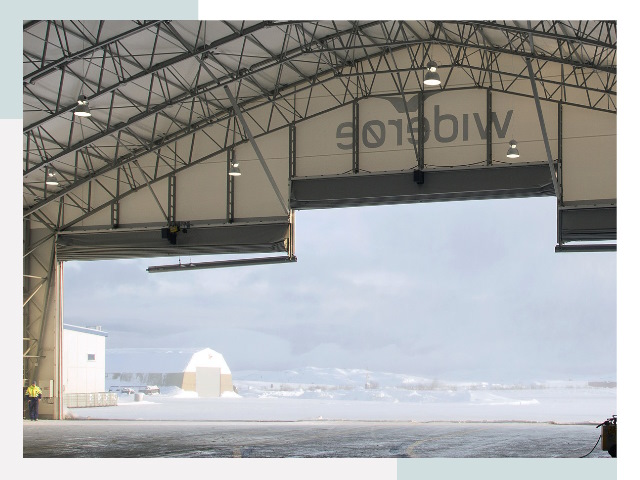 Ворота для ангаров в Пскове