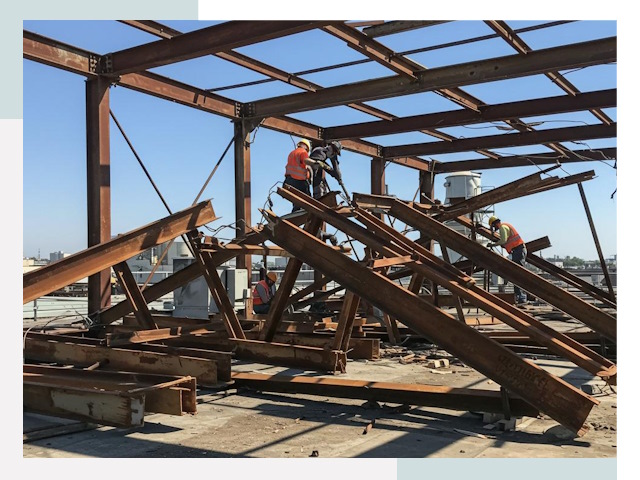 Демонтаж металлоконструкций в Пскове от 609 руб.