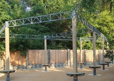 Терраса из металлоконструкций под ключ, проектирование, изготовление и монтаж от СтальСтрой-Пск